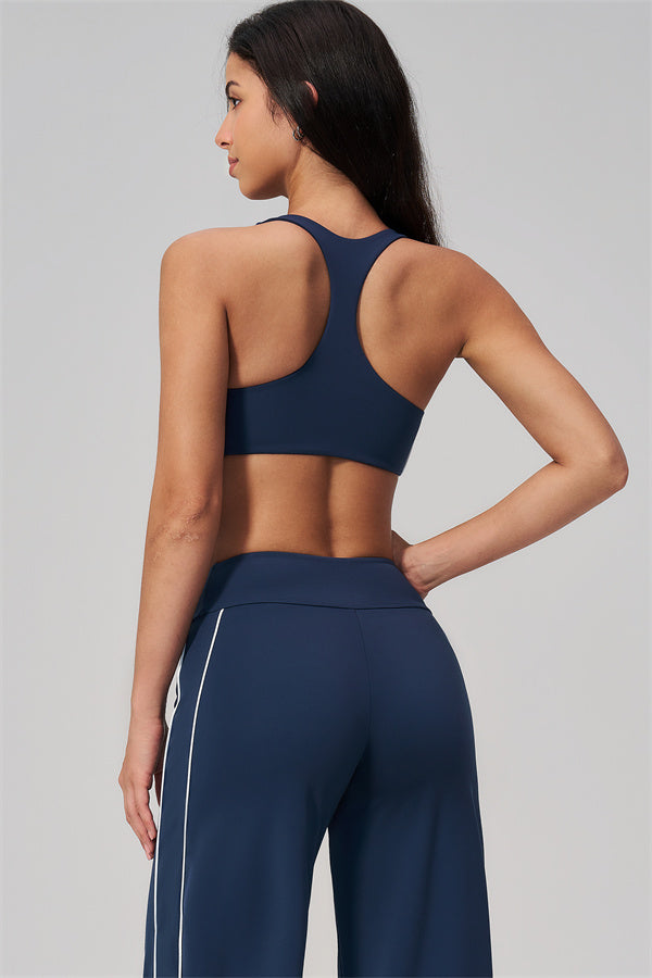 The Breathe Sports Bra Straight Leg Pants 2-Piece Set