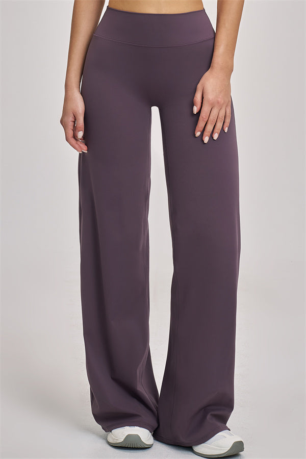 The Swoon Long Sleeve Crop top Flared Leggings 2-Piece Set