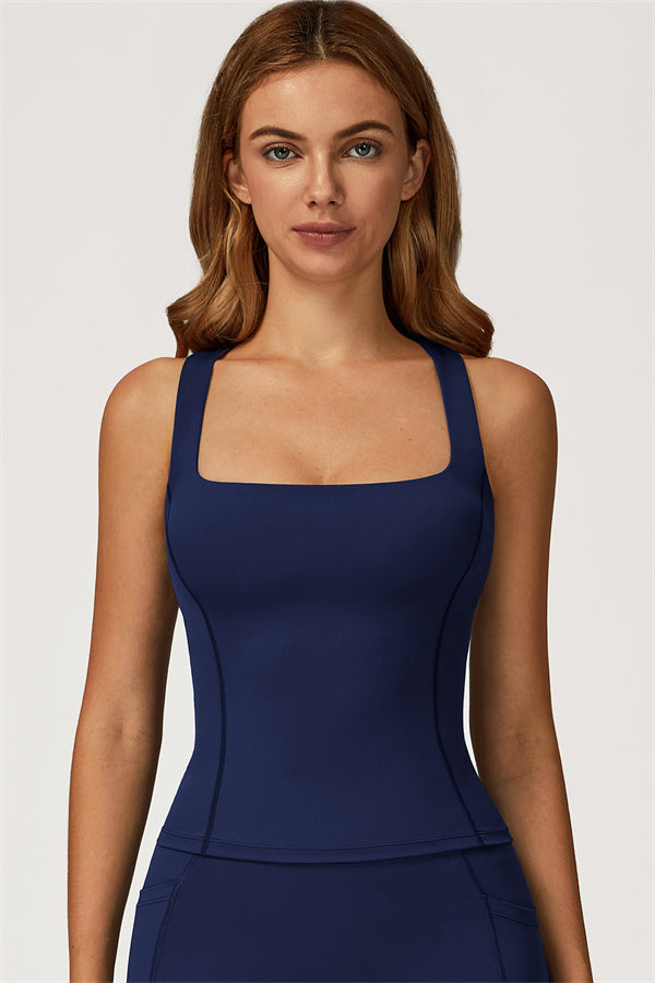 The Glacier Crop Tank Leggings 2-Piece Set