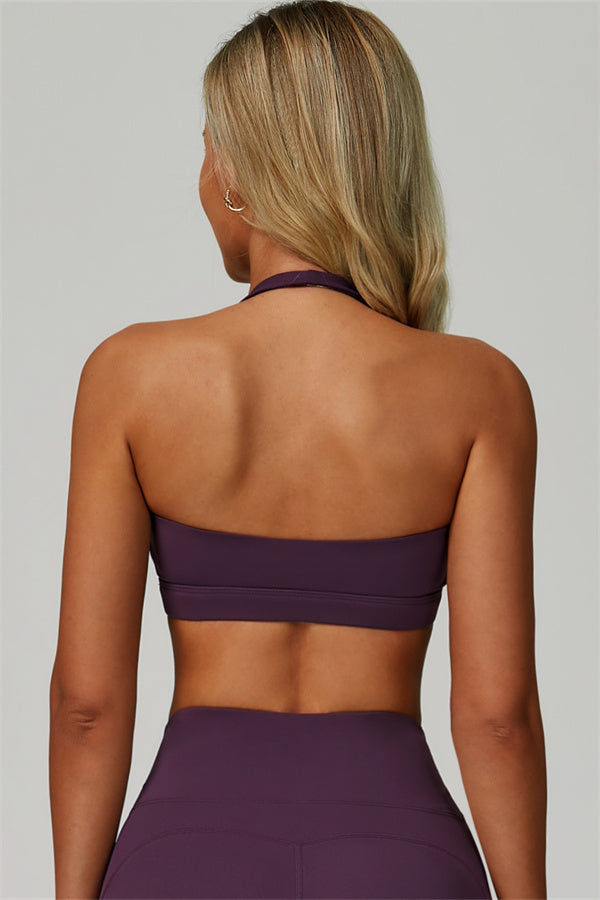 The Bold Halter Sports Bra Shorts 2-Piece Set