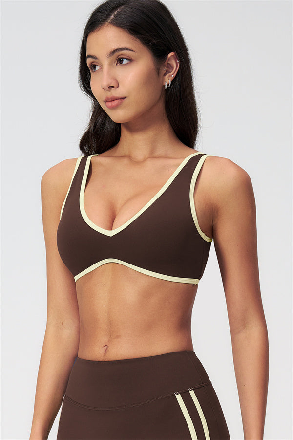 The Evoke Sports Bra Straight Leg Pants 2-Piece Set