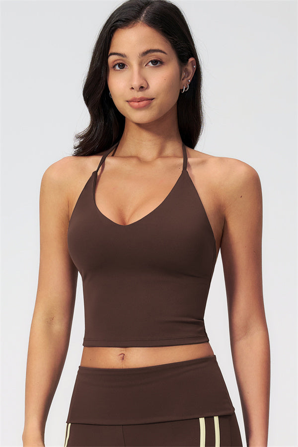The Evoke Crop Top Capri Leggings 2-Piece Set