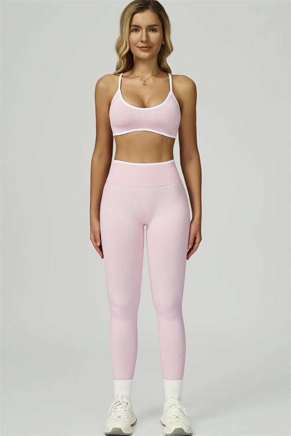 The Prime Line Sports Bra Leggings 2-Piece Set