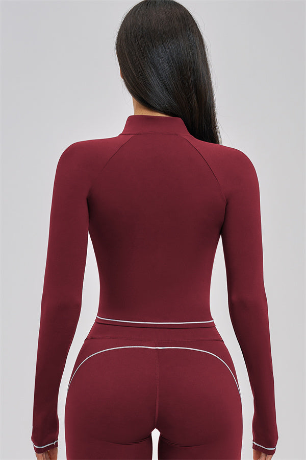 The Unbound Jacket Crop Top Leggings 3-Piece Set