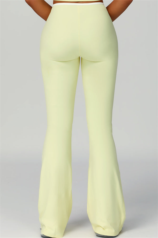 The Skyline Tie Top Flared Leggings 2-Piece Set