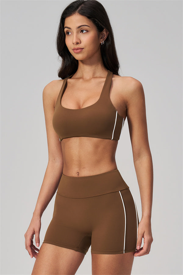 The Breathe Sports Bra Shorts 2-Piece Set