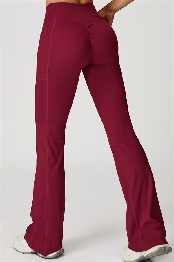The Propel Crop Top Flared Leggings 2-Piece Set