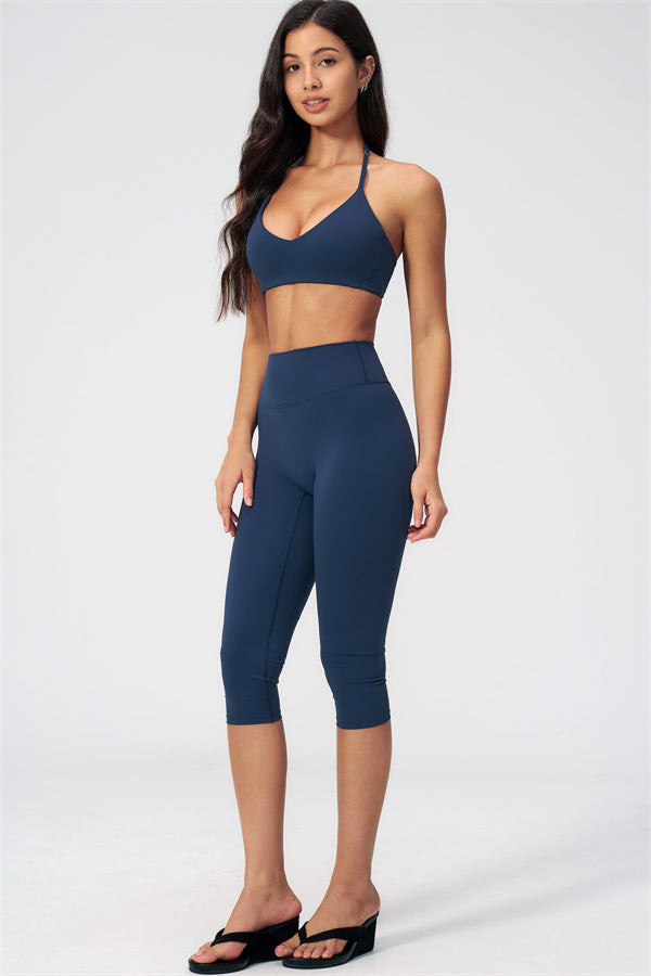 The Twirl Sports Bra Capri Leggings 2-Piece Set