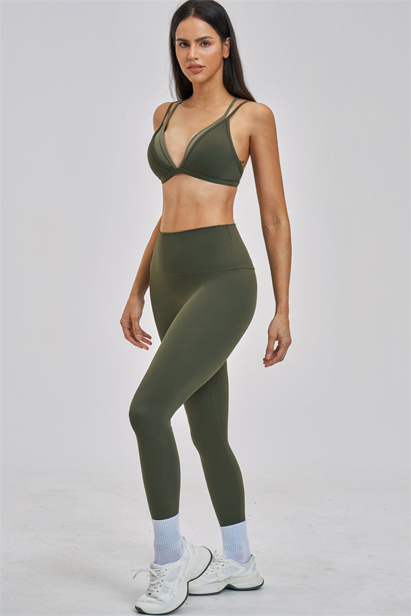 The Seraphine Layered V Sports Bra