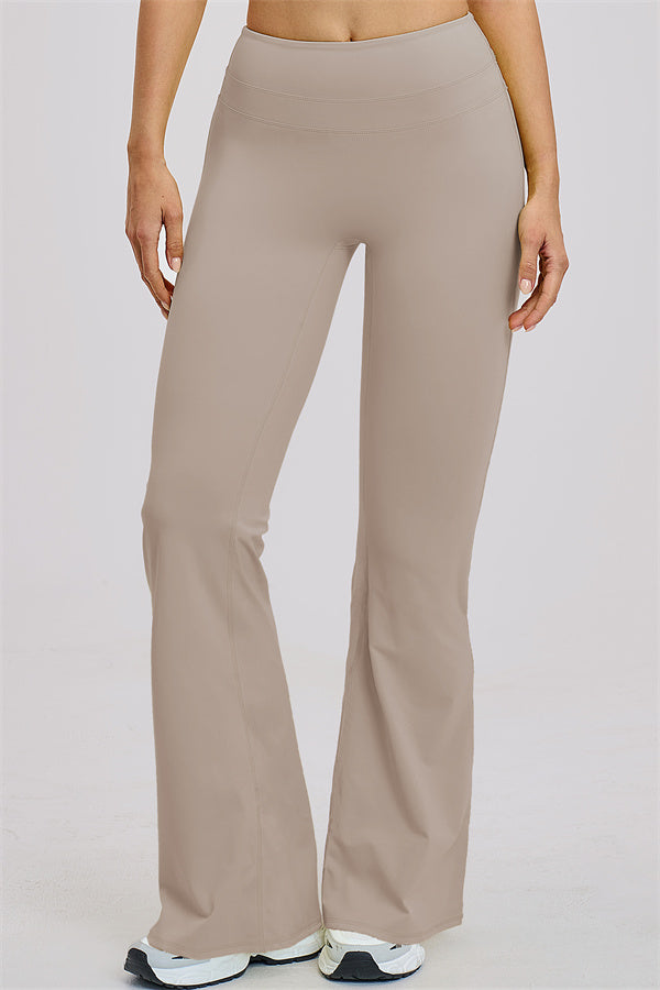 The Stride Crop Top Flared Leggings 2-Piece Set