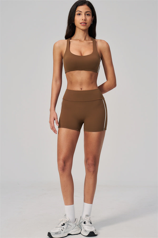 The Breathe Sports Bra Shorts 2-Piece Set