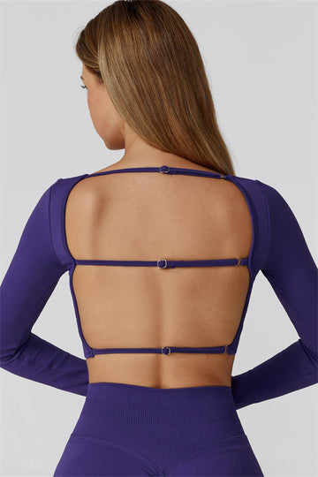 The Reign Long Sleeve Crop Top