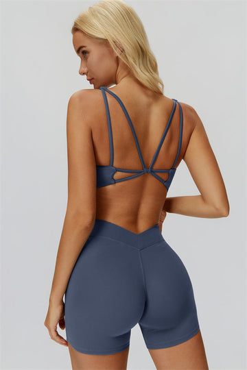 The Butterfly Sports Bra Shorts 2-Piece Set