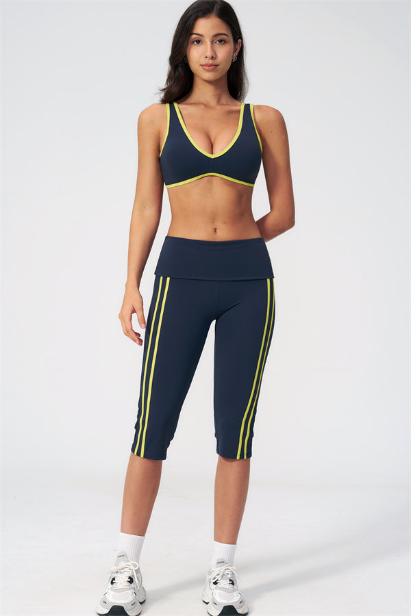 The Evoke Sports Bra Capri Leggings 2-Piece Set
