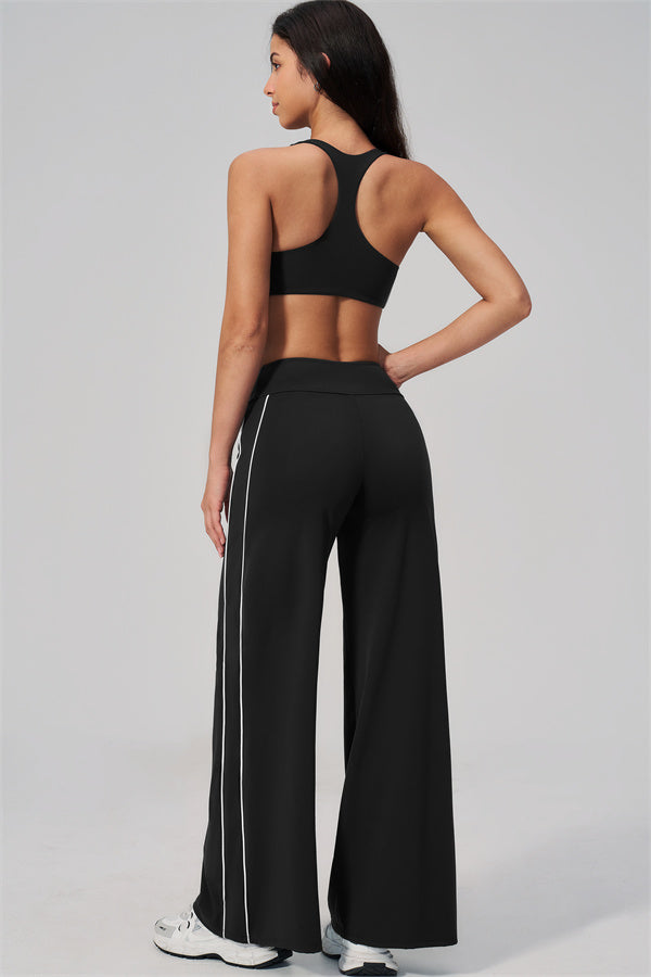 The Breathe Sports Bra Straight Leg Pants 2-Piece Set