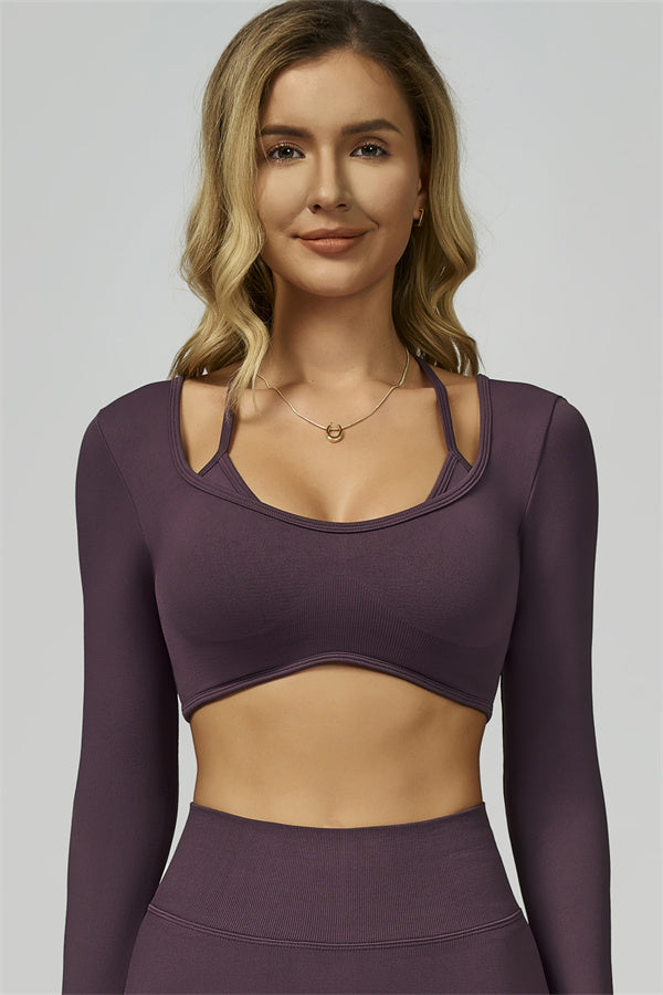 The Prime Long Sleeve Crop Top