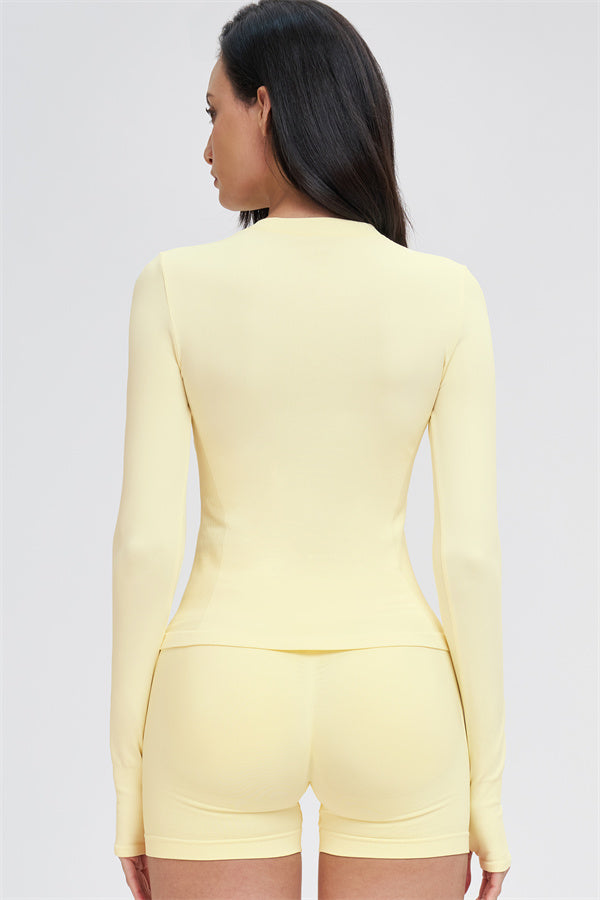 The Whim Long Sleeve T-shirt Shorts 2-Piece Set