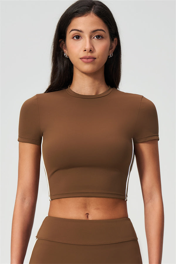 The Breathe T-shirt Capri Leggings 2-Piece Set
