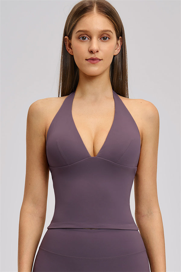 The Zestful Tank Top Flared Leggings 2-Piece Set