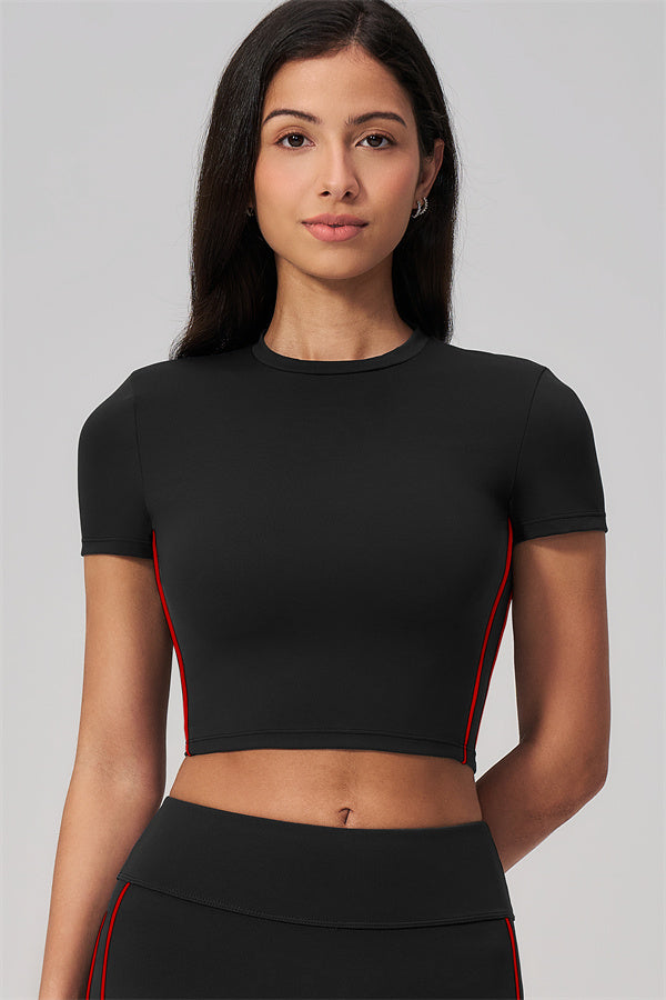 The Breathe T-shirt Straight Leg Pants 2-Piece Set