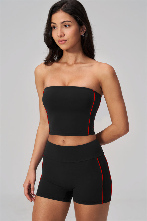 The Breathe Tube Top Shorts 2-Piece Set