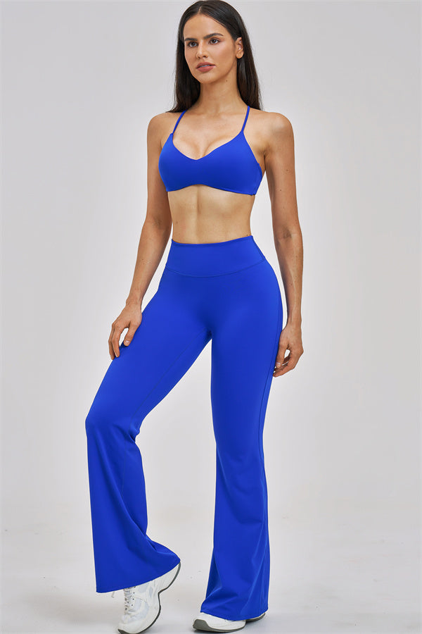 The Zenith Sports Bra Flared Leggings 2-Piece Set