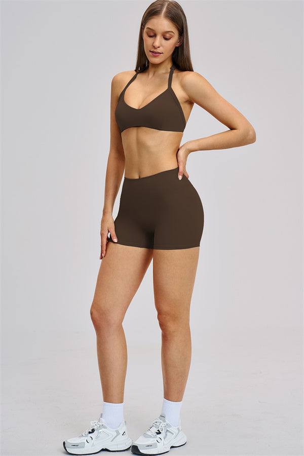 The Zestful Sports Bra Shorts 2-Piece Set