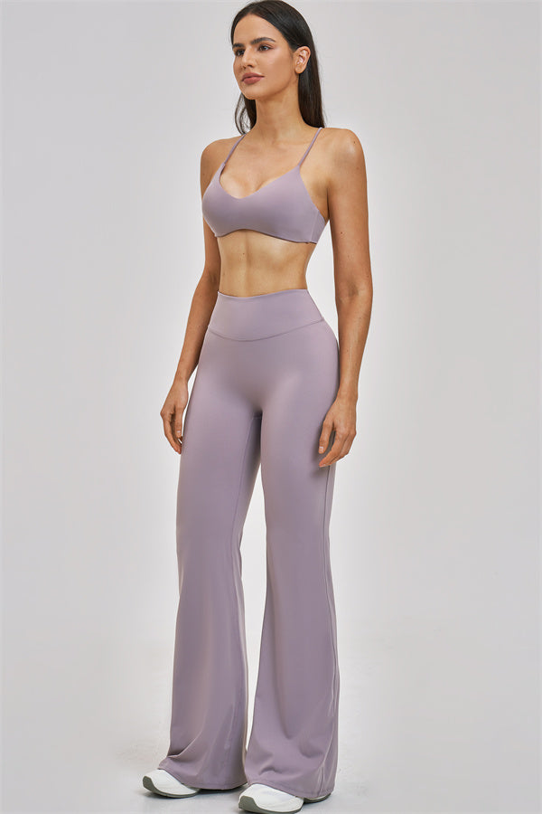 The Zenith Sports Bra Flared Leggings 2-Piece Set