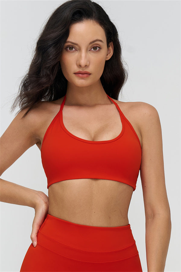 The Stride Halter Sports Bra