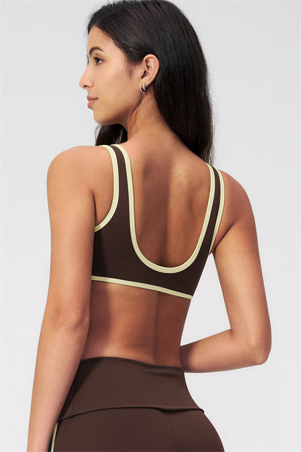 The Evoke Sports Bra Straight Leg Pants 2-Piece Set