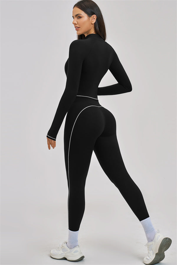 The Unbound Jacket Crop Top Leggings 3-Piece Set