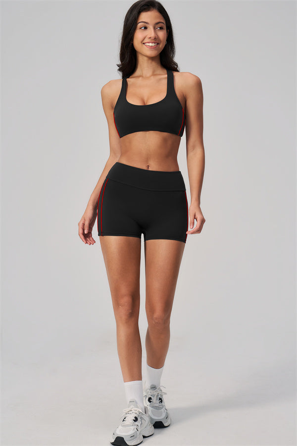 The Breathe Sports Bra Shorts 2-Piece Set