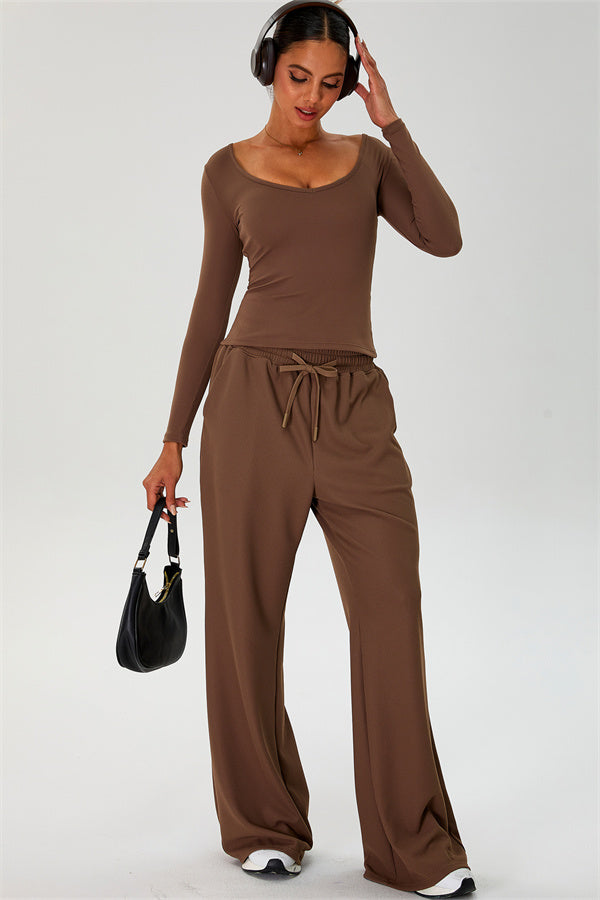 The Rush Long Sleeve T-shirt Sweatpants 2-Piece Set