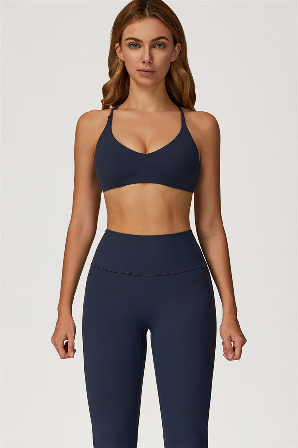 The Lily Sports Bra Flared Leggings 2-Piece Set
