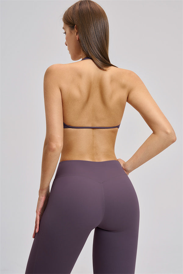 The Zestful Sports Bra Flared Leggings 2-Piece Set