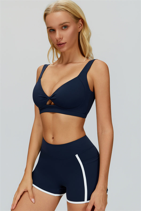 The Whisper Sports Bra Shorts 2-Piece Set