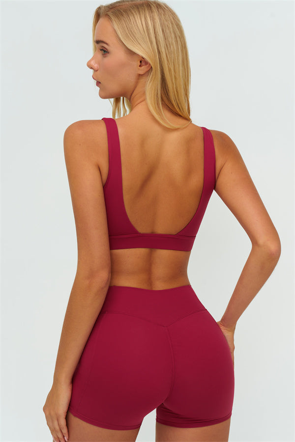 The Lushness V-Back Sports Bra