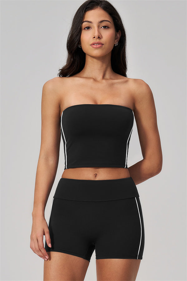 The Breathe Tube Top Shorts 2-Piece Set