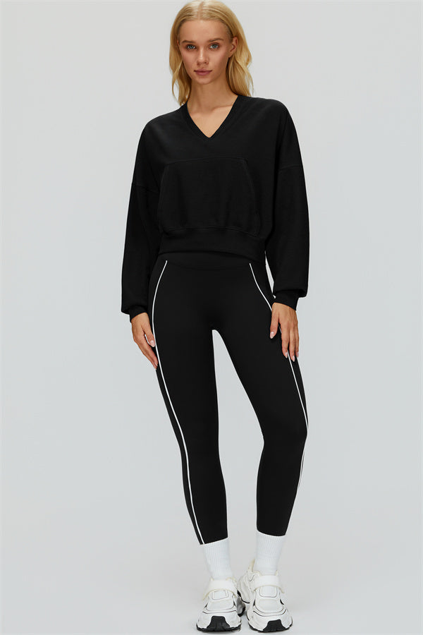 The Whisper V-Neck Hoodie