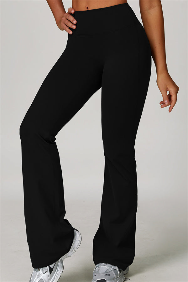 The Surge Halter Crop Top Flared Leggings 2-Piece Set