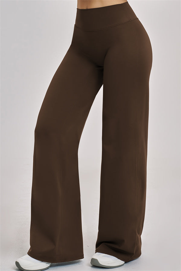 The Swoon Long Sleeve Crop top Flared Leggings 2-Piece Set