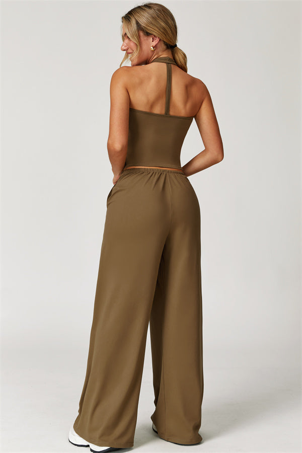 The Sprint Halter Tank Top