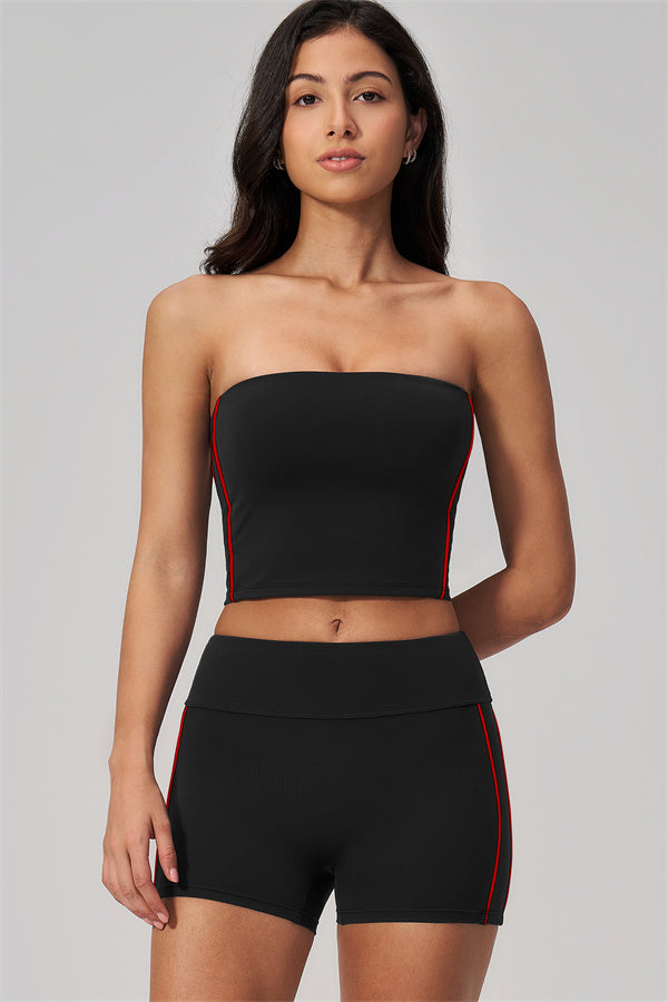 The Breathe Tube Top Shorts 2-Piece Set