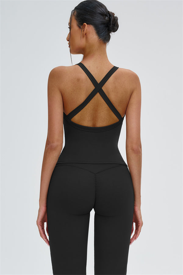 The Slate X-Back Top