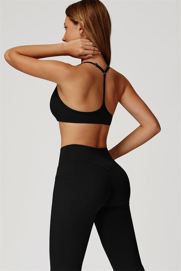 The Propel Sports Bra Flared Leggings 2-Piece Set