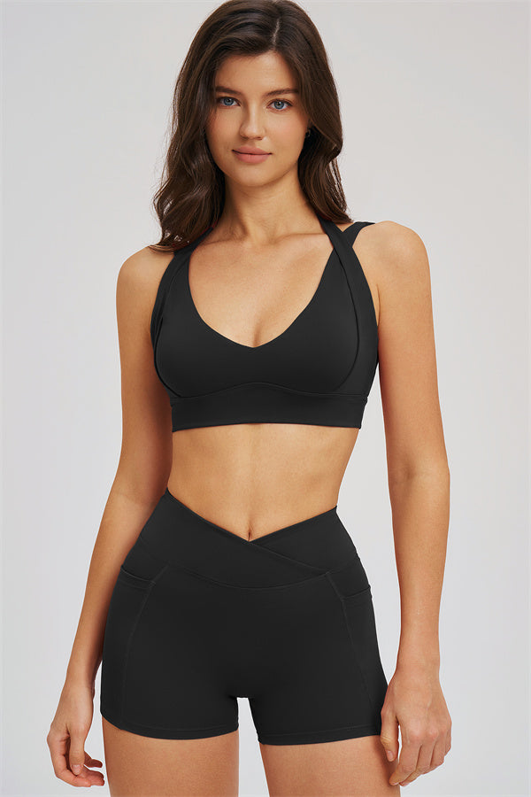 The Sizzle Sports Bra Shorts 2-Piece Set