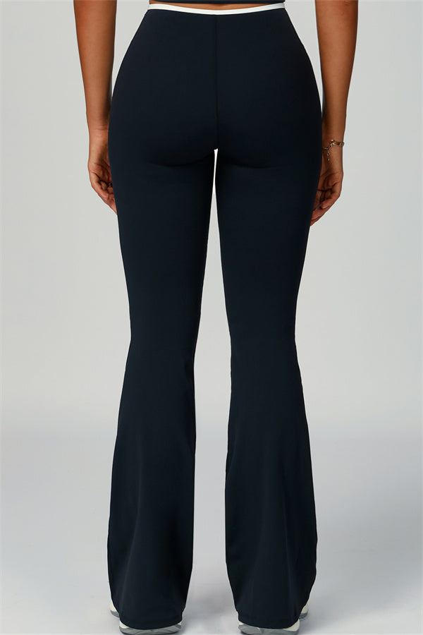 The Skyline Tie Top Flared Leggings 2-Piece Set