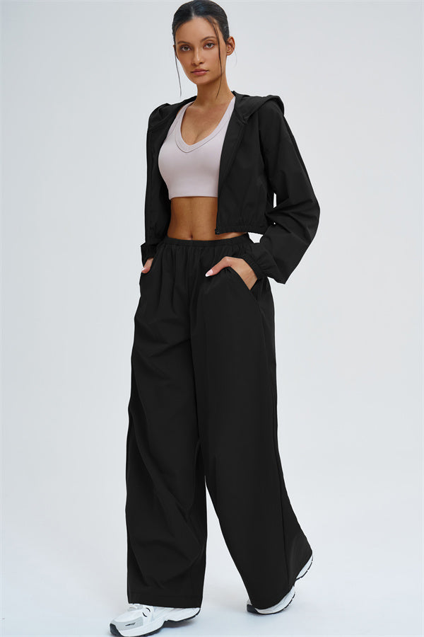 The Svelte UV protection Crop Hoodie