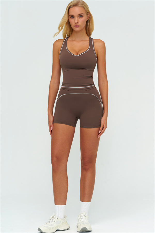 The Amara Crop Top Shorts 2-Piece Set