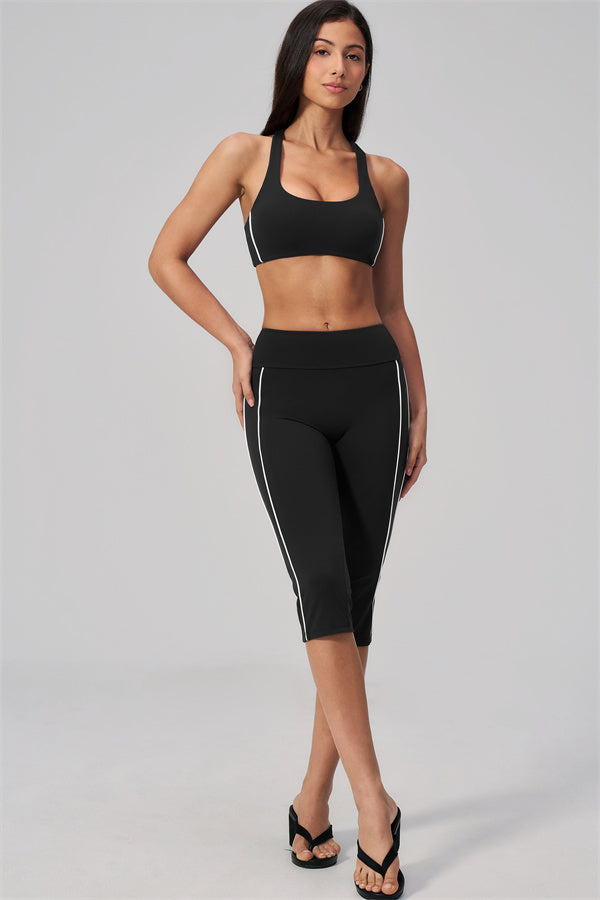 The Breathe Sports Bra Capri Leggings 2-Piece Set